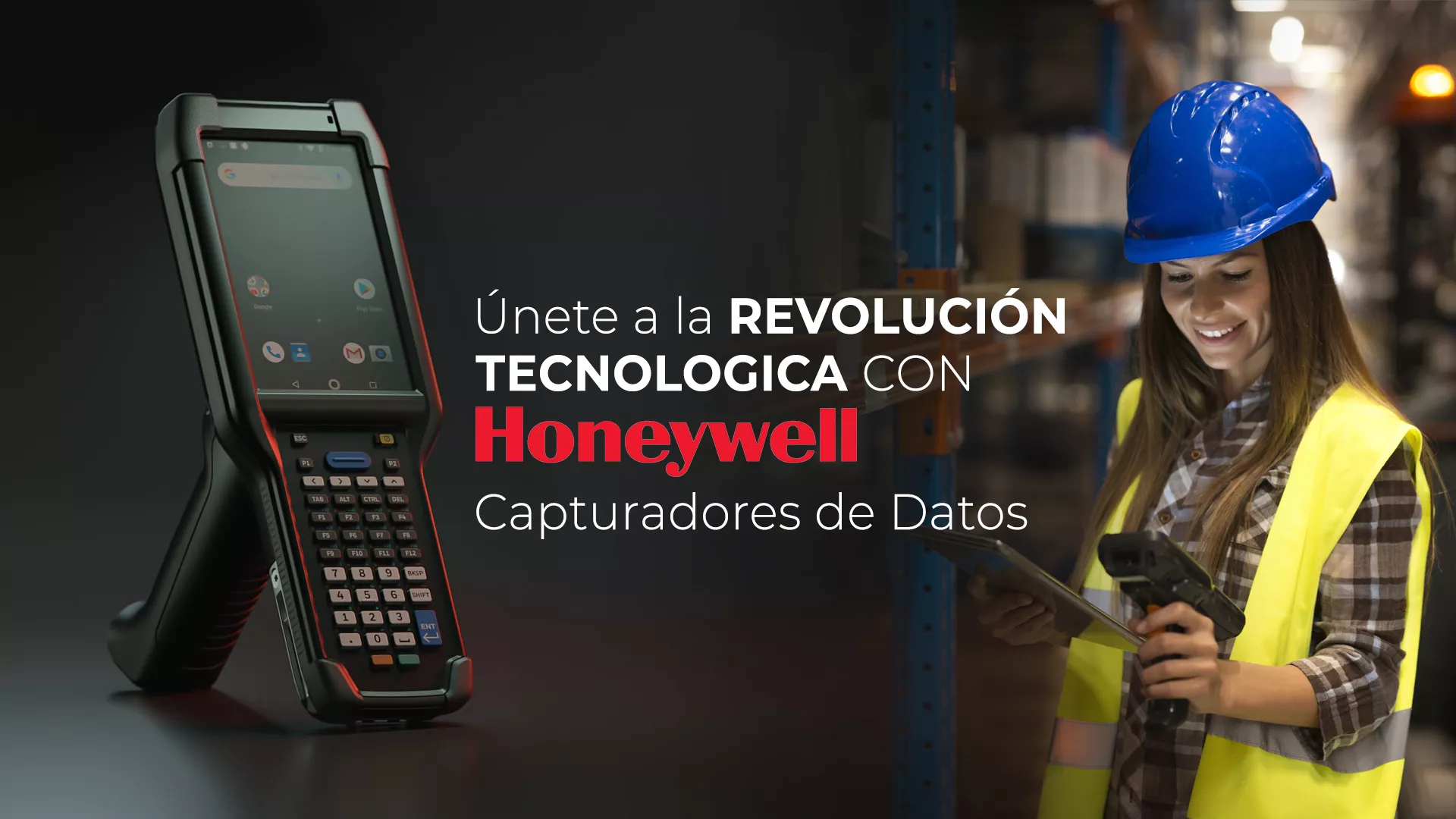 Únete a la revolución tecnológica con Honeywell Capturadores de datos
